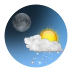 cute weather android application logo